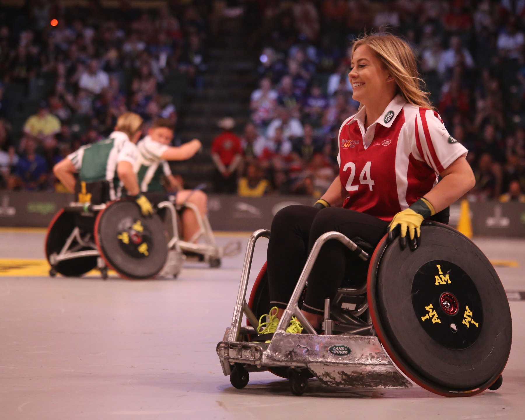 Chair rugby, second quarter