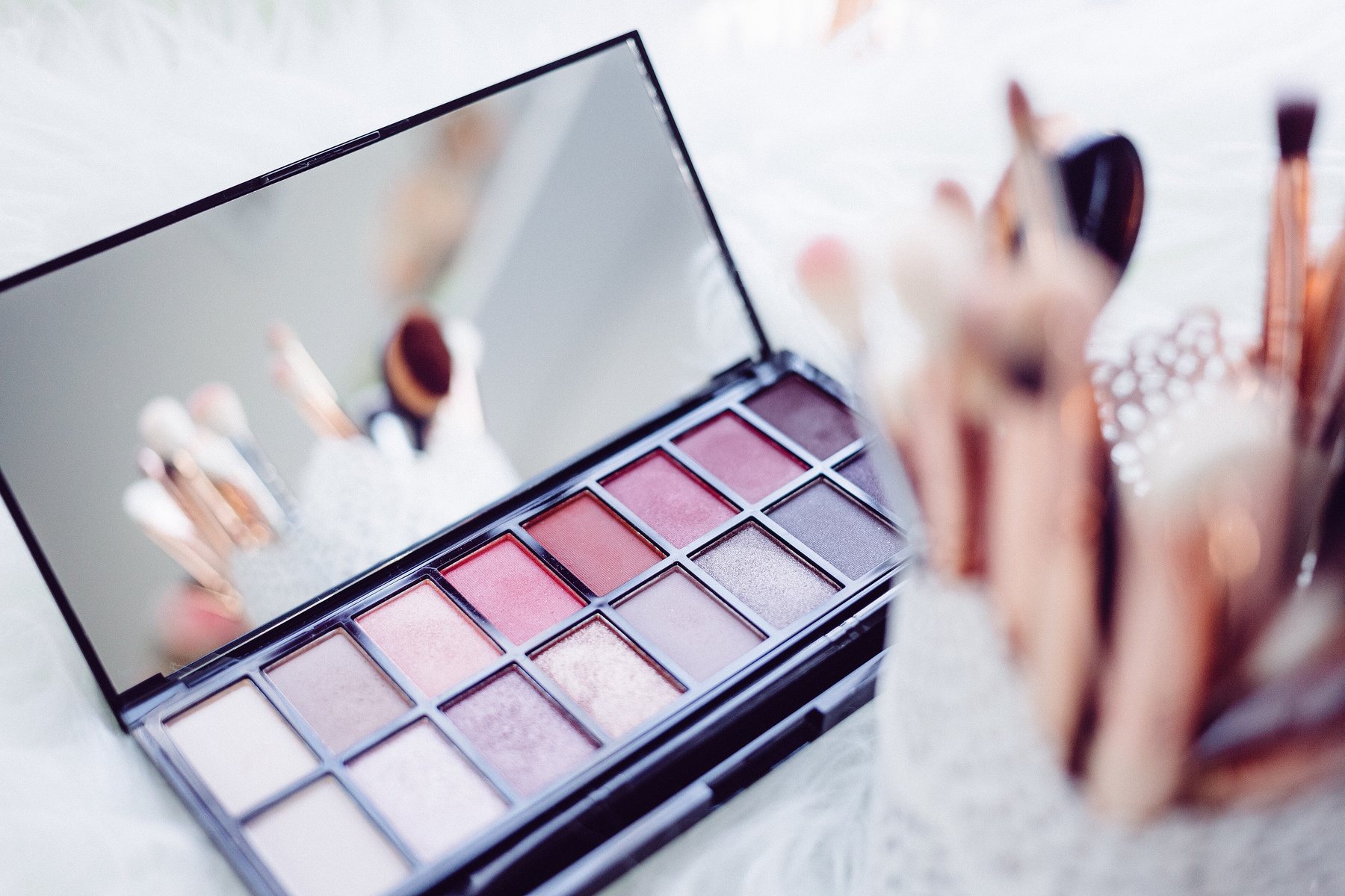 The brow bench, set up for the morning
