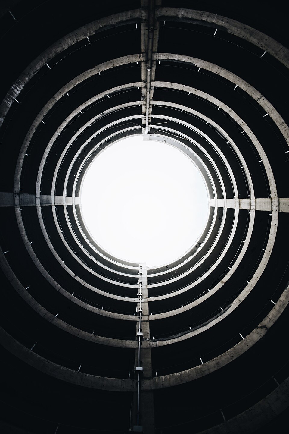 Aperture, looking up