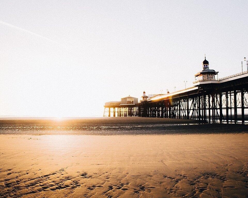 The pier, empty