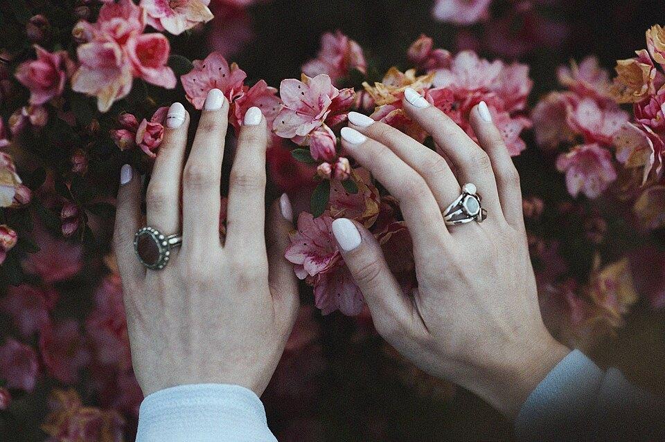 The rings, in the blossom